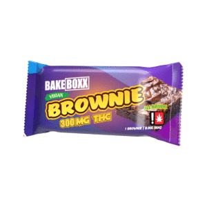 Bake Boxx THC Cookie Bars – Brownie 300MG