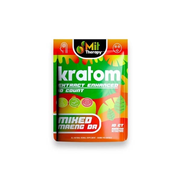 Mit Therapy Kratom Extract Capsules Mixed Maeng Da