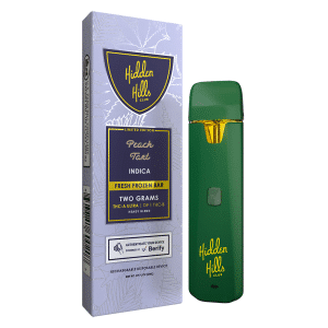 Hidden Hills Club Fresh Frozen Disposable Indica Peach Tart 2g