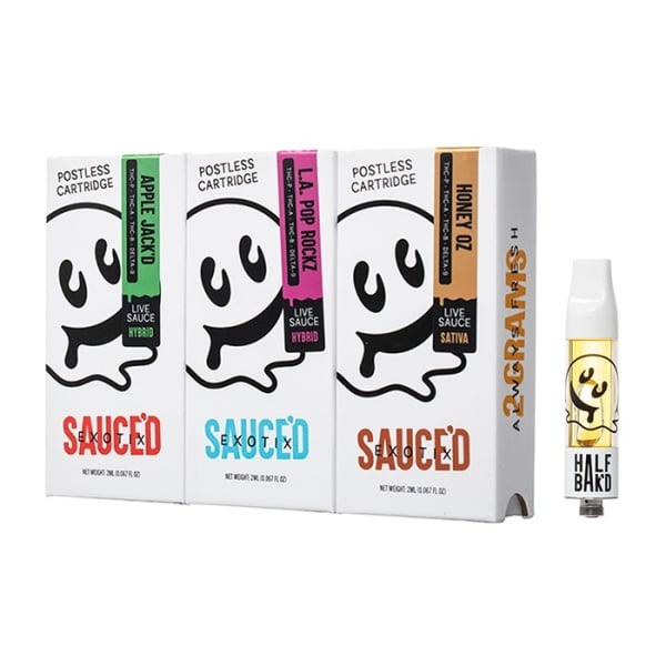 Half Bak’d Sauce’d 2g Delta Cartridge